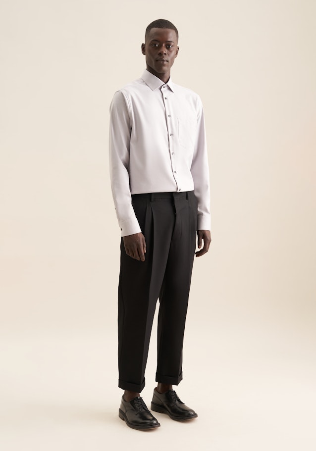 Regular Chemise Business Uni in Gris | Seidensticker Onlineshop