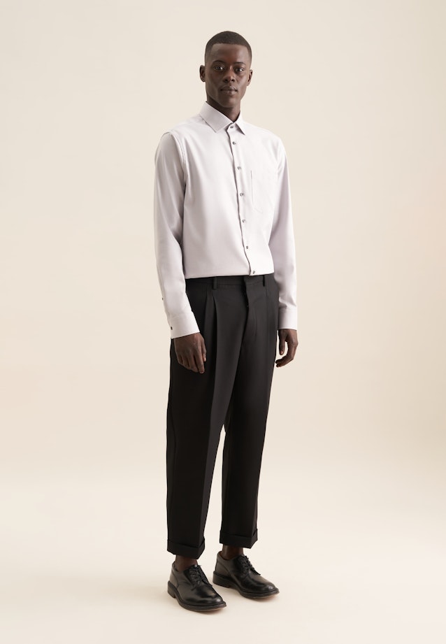 Regular Business shirt Uni in Grey |  Seidensticker Onlineshop