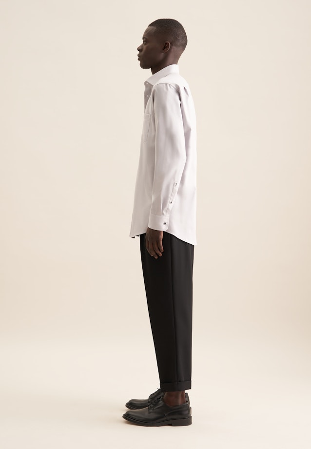 Regular Business shirt Uni in Grey |  Seidensticker Onlineshop