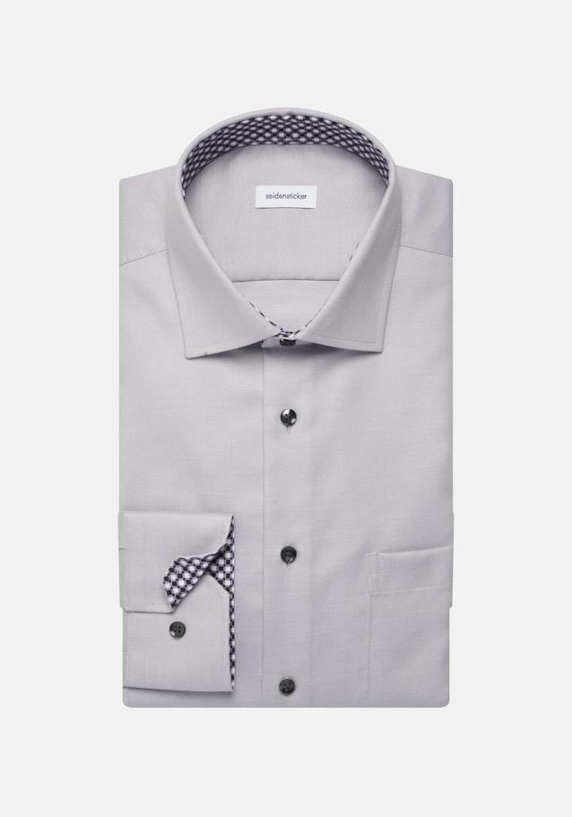 Regular Chemise Business Uni in Gris | Seidensticker Onlineshop