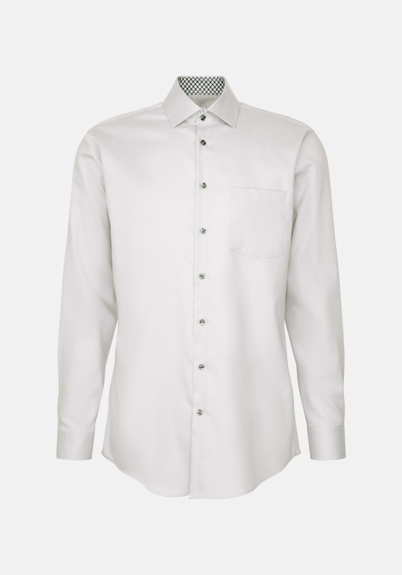 Regular Chemise Business Uni in Gris | Seidensticker Onlineshop