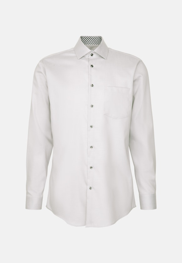 Regular Business shirt Uni in Grey |  Seidensticker Onlineshop