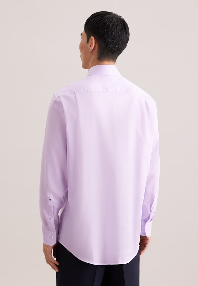 Regular Business Hemd Uni in Lila |  Seidensticker Onlineshop