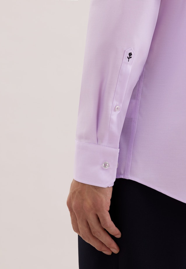 Regular Business Hemd Uni in Lila |  Seidensticker Onlineshop