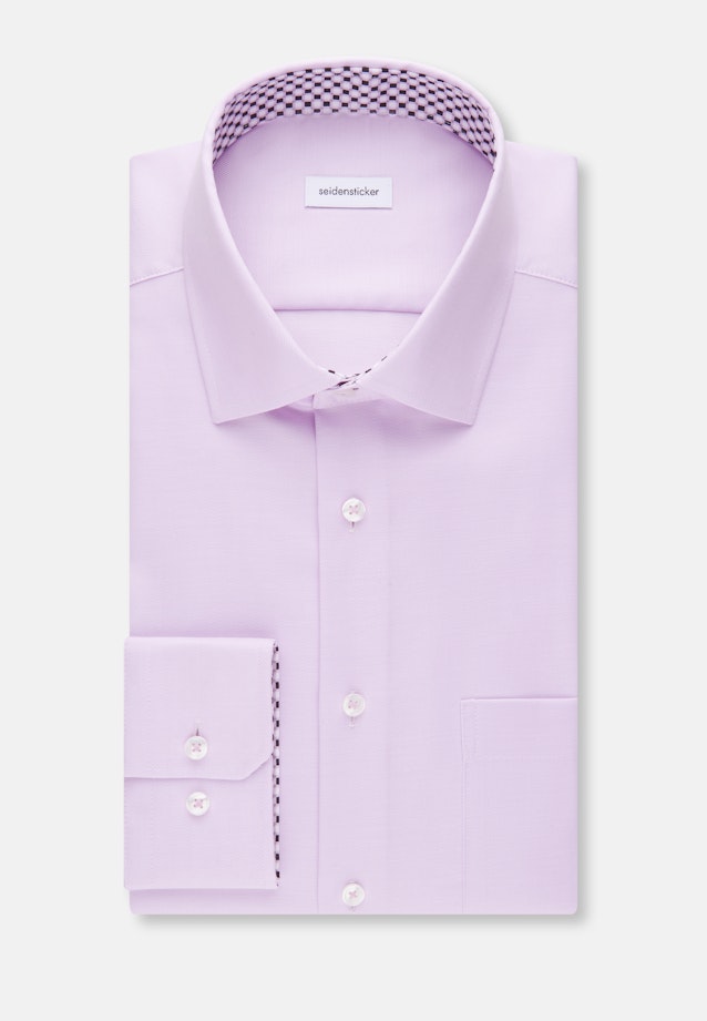 Regular Business Hemd Uni in Lila |  Seidensticker Onlineshop