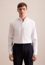 Regular Business shirt Structure in White |  Seidensticker Onlineshop