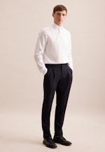 Regular Business shirt Structure in White |  Seidensticker Onlineshop