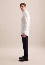 Regular Business shirt Structure in White |  Seidensticker Onlineshop