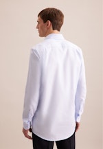 Regular Chemise d'affaires Structure in Bleu Clair |  Seidensticker Onlineshop