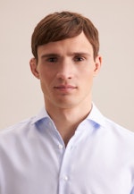 Regular Business Hemd Struktur in Hellblau |  Seidensticker Onlineshop