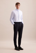 Regular Chemise d'affaires Structure in Bleu Clair |  Seidensticker Onlineshop