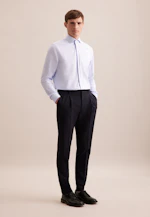 Regular Business shirt Structure in Hellblau |  Seidensticker Onlineshop