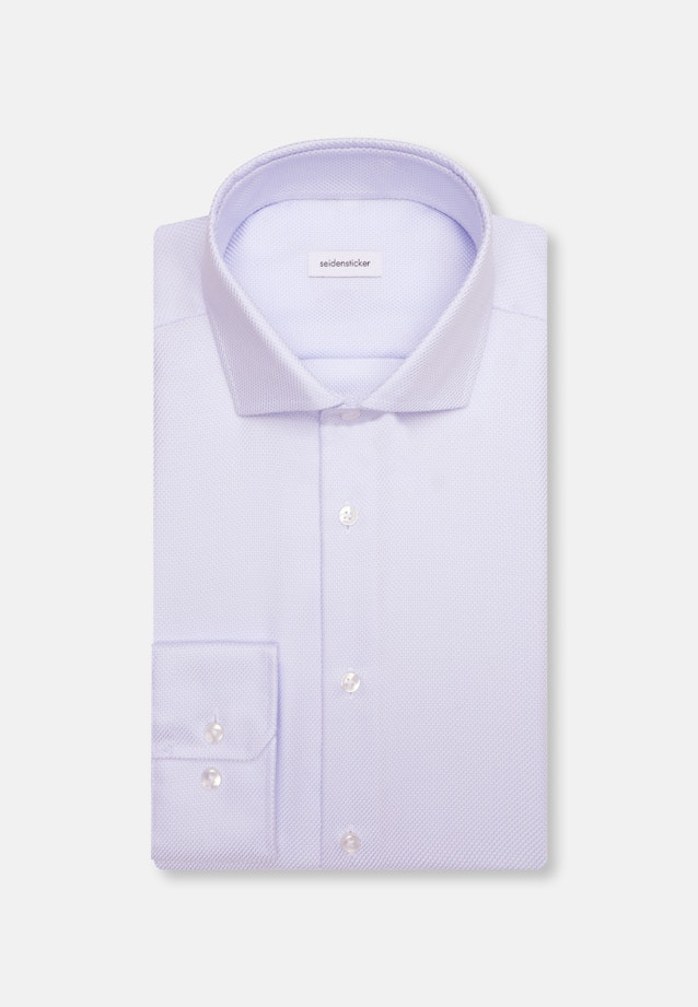 Regular Chemise d'affaires Structure in Bleu Clair |  Seidensticker Onlineshop