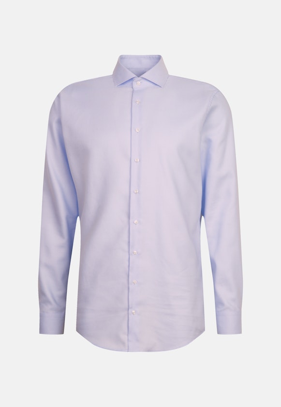 Regular Chemise d'affaires Structure in Bleu Clair |  Seidensticker Onlineshop