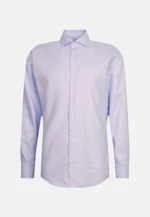 Regular Business shirt Structure in Hellblau |  Seidensticker Onlineshop