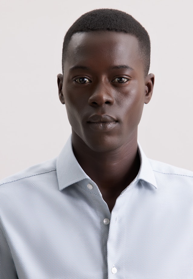 Regular Business Hemd Struktur in Grün |  Seidensticker Onlineshop