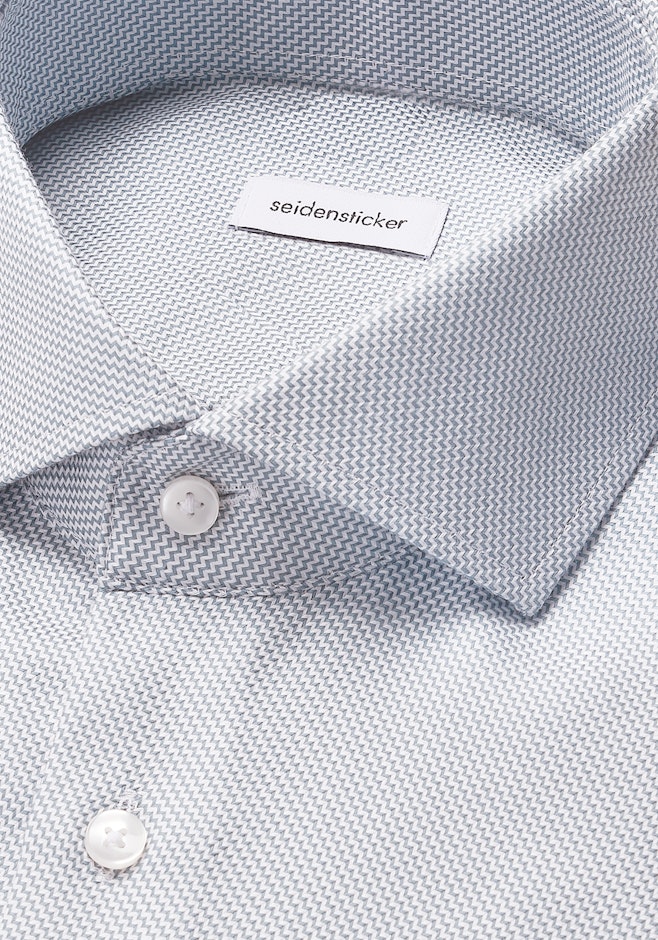 Regular Chemise d'affaires Structure dans Vert | Boutique en ligne Seidensticker