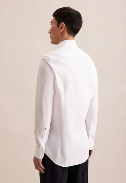 Slim Chemise d'affaires Structure in Blanc | Seidensticker Onlineshop