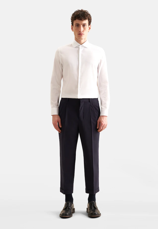 Slim Chemise d'affaires Structure in Blanc |  Seidensticker Onlineshop