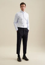 Slim Business Hemd Struktur in Hellblau |  Seidensticker Onlineshop