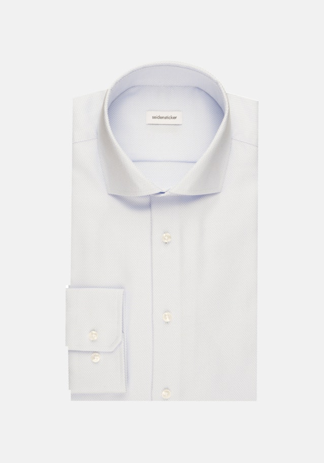 Slim Chemise d'affaires Structure in Bleu Clair | Seidensticker Onlineshop