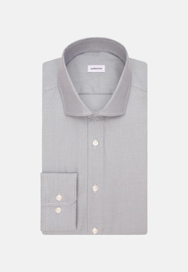 Slim Business Hemd Struktur in Grün |  Seidensticker Onlineshop