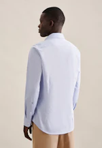 X-Slim Business Hemd Uni in Mittelblau |  Seidensticker Onlineshop