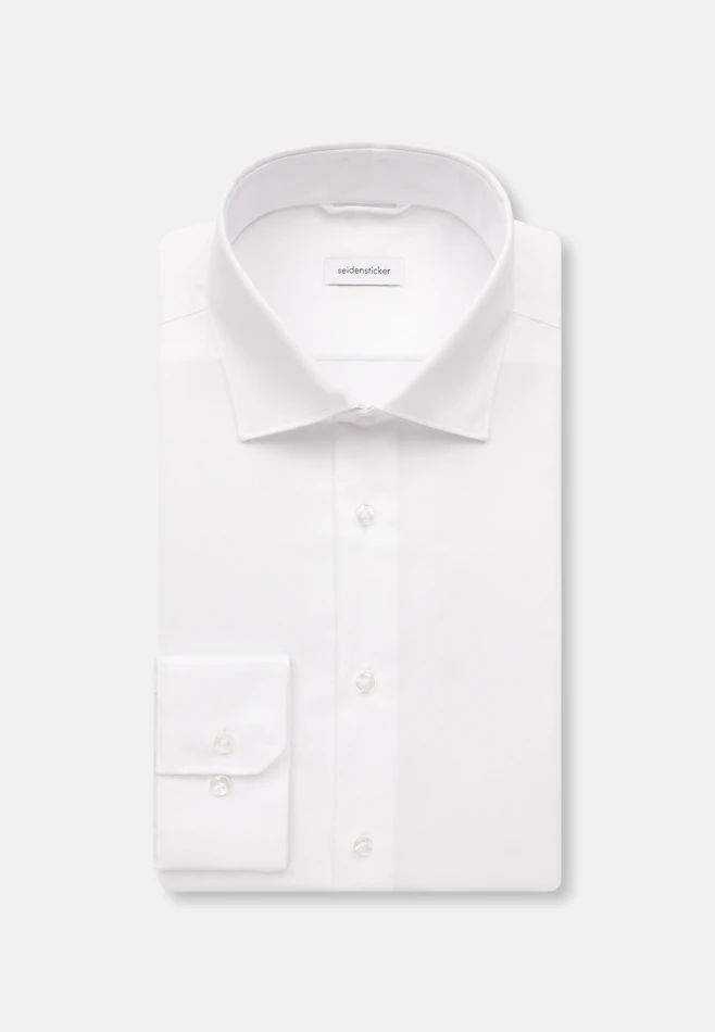 X-Slim Business shirt Uni in White | Seidensticker online shop