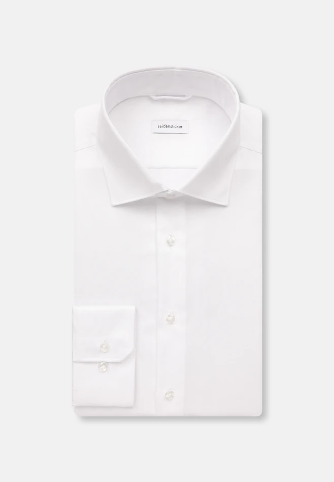 X-Slim Business shirt Uni in White | Seidensticker online shop
