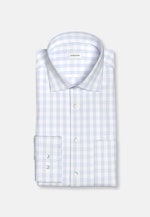 Regular Business shirt Check in Light Blue |  Seidensticker Onlineshop