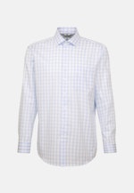 Regular Business shirt Check in Light Blue |  Seidensticker Onlineshop