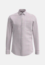 Regular Business Hemd Karo in Rosa/Pink |  Seidensticker Onlineshop