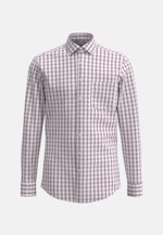 Regular Business shirt Check in Pink |  Seidensticker Onlineshop