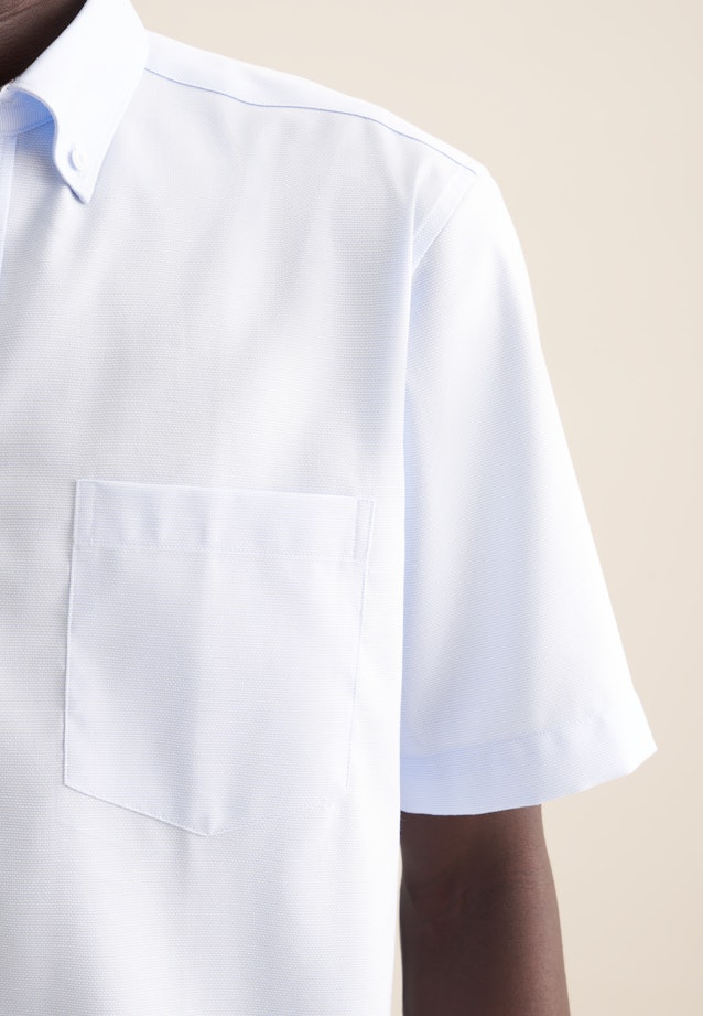 Regular Business Hemd Struktur in Hellblau |  Seidensticker Onlineshop