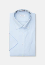 Regular Business shirt Structure in Light Blue |  Seidensticker Onlineshop