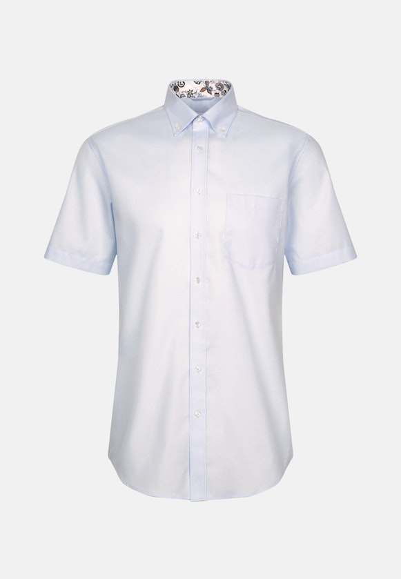 Regular Business Hemd Struktur in Hellblau |  Seidensticker Onlineshop