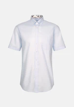 Regular Business shirt Structure in Light Blue |  Seidensticker Onlineshop