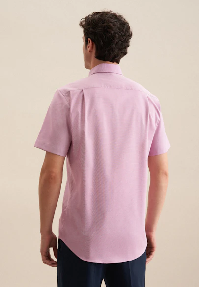 Regular Chemise d'affaires Structure in Rose Fuchsia | Seidensticker Onlineshop