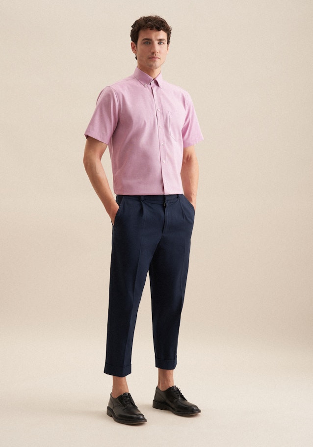Regular Chemise d'affaires Structure in Rose Fuchsia | Seidensticker Onlineshop