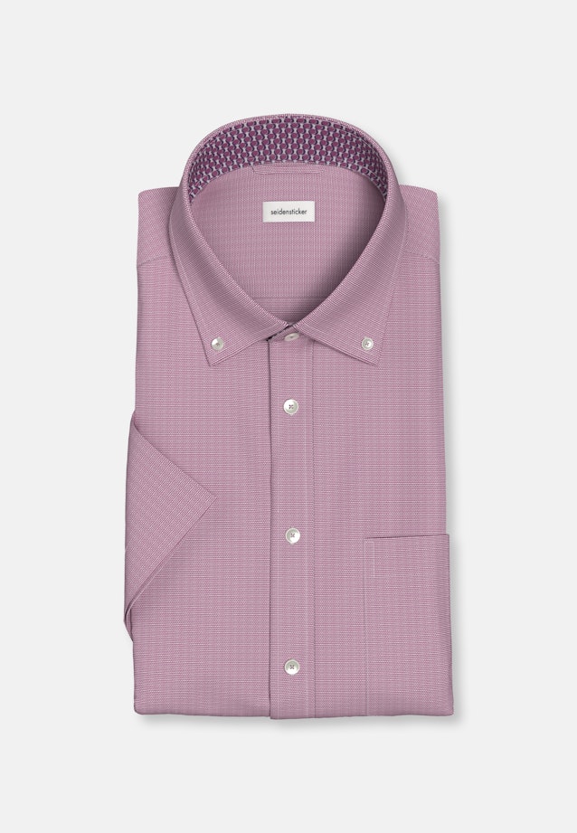 Regular Business Hemd Struktur in Rosa/Pink |  Seidensticker Onlineshop