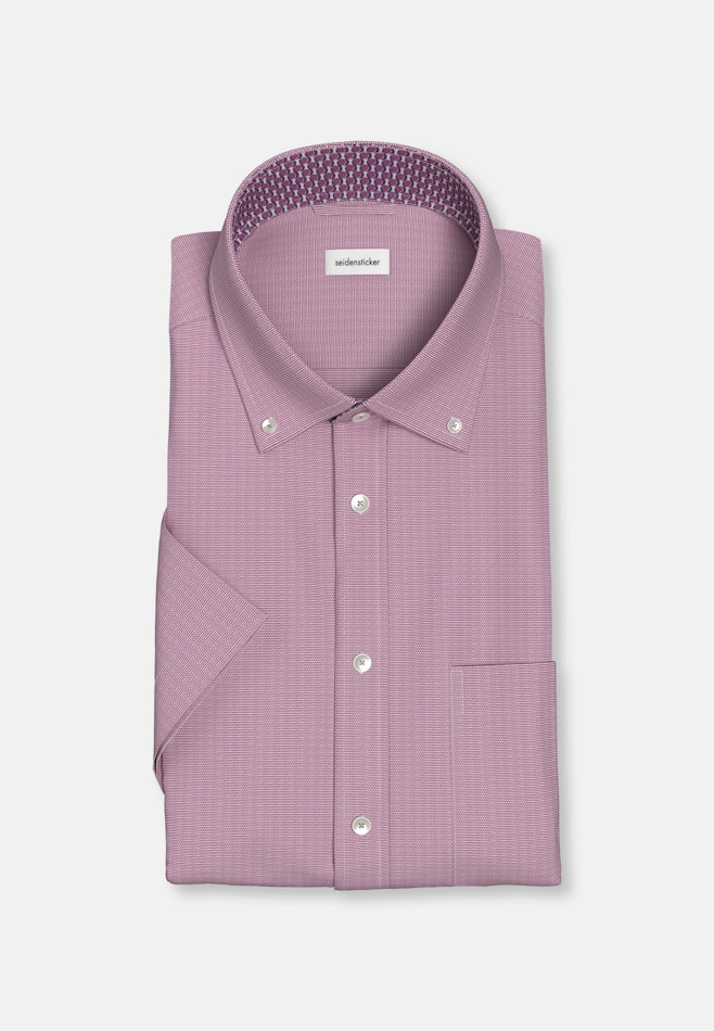 Regular Business Hemd Struktur in Rosa/Pink | Seidensticker Onlineshop