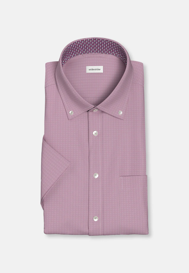 Regular Business Hemd Struktur in Rosa/Pink |  Seidensticker Onlineshop