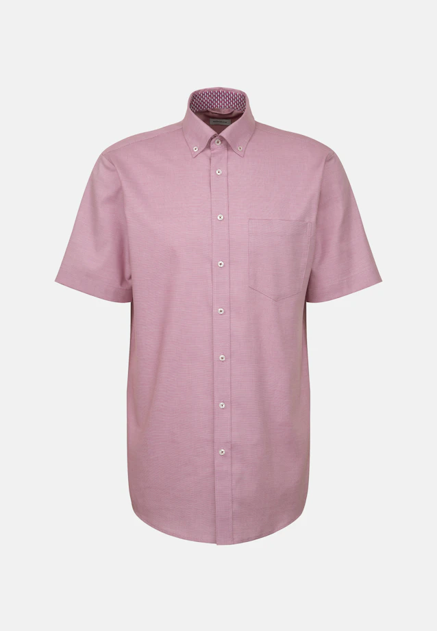 Regular Business Hemd Struktur in Rosa/Pink |  Seidensticker Onlineshop