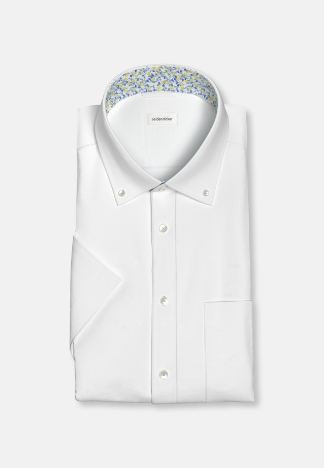 Regular Business Hemd Struktur in Weiß |  Seidensticker Onlineshop