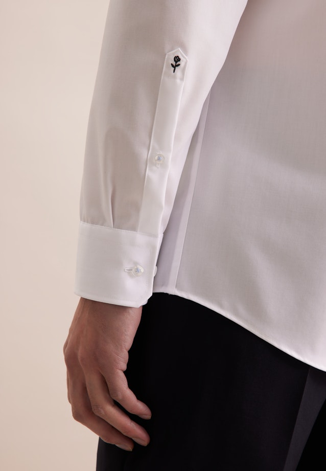 Regular Business Hemd Uni in Weiß |  Seidensticker Onlineshop