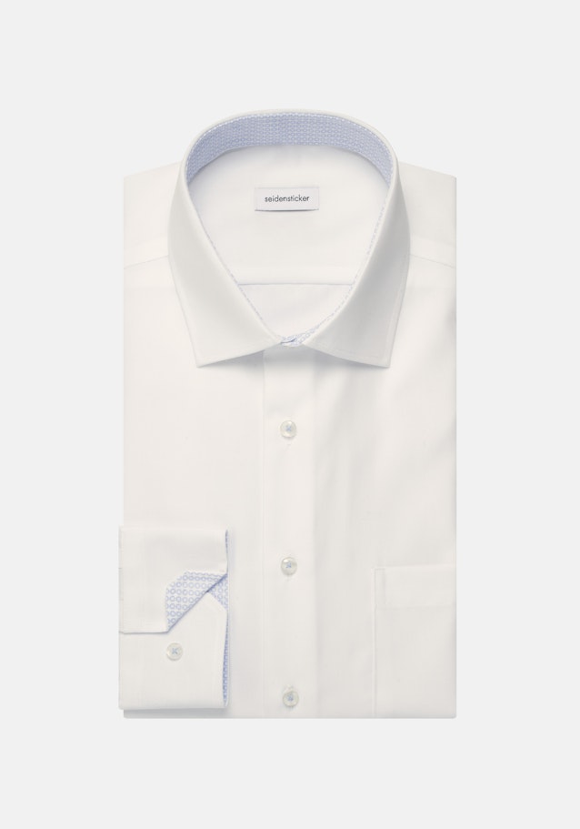 Regular Business Hemd Uni in Weiß | Seidensticker Onlineshop