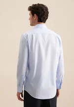 Regular Business Hemd Uni in Mittelblau |  Seidensticker Onlineshop