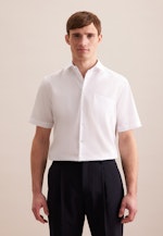 Regular Business Hemd Uni in Weiß |  Seidensticker Onlineshop