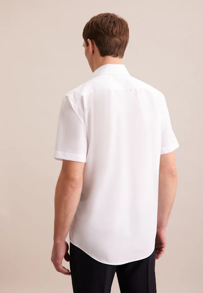 Regular Business shirt Uni in White |  Seidensticker Onlineshop