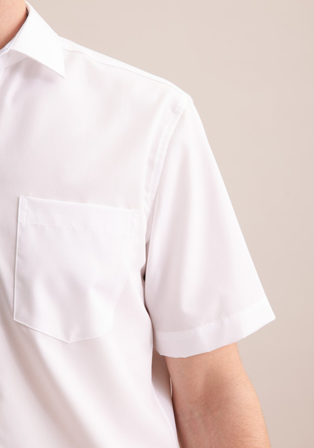 Regular Business Shirt Uni in White | Seidensticker Onlineshop